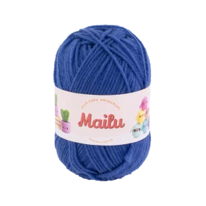 HILO AMIGURUMI CROCHET SOFT 50GR AZUL GRISACEO