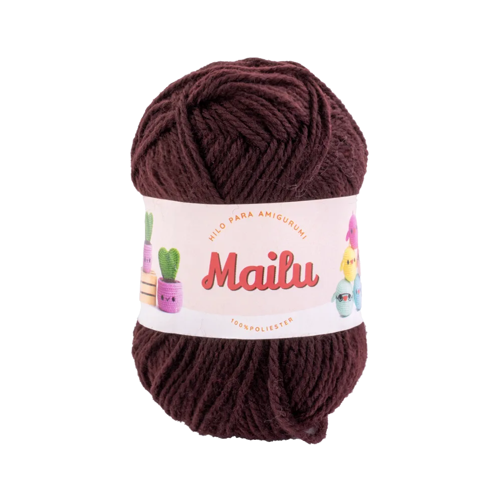 HILO AMIGURUMI CROCHET SOFT 50GR MARRON
