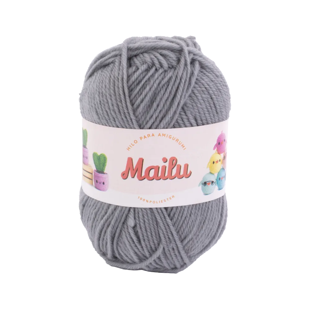 HILO AMIGURUMI CROCHET SOFT 50GR GRIS