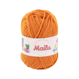 HILO AMIGURUMI CROCHET SOFT 50GR MANDARINA