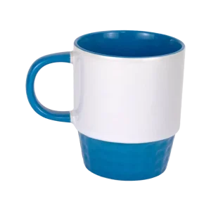 TAZA DE CAFE 10OZ CELESTE