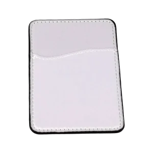 PORTA TARJETA DE CELULAR PU SUBLIM BLANCO