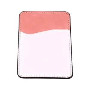 PORTA TARJETA DE CELULAR PU SUBLIM ROSADO