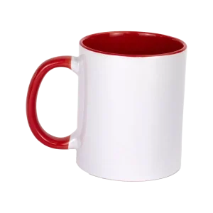 TAZA INTERIOR ROJO