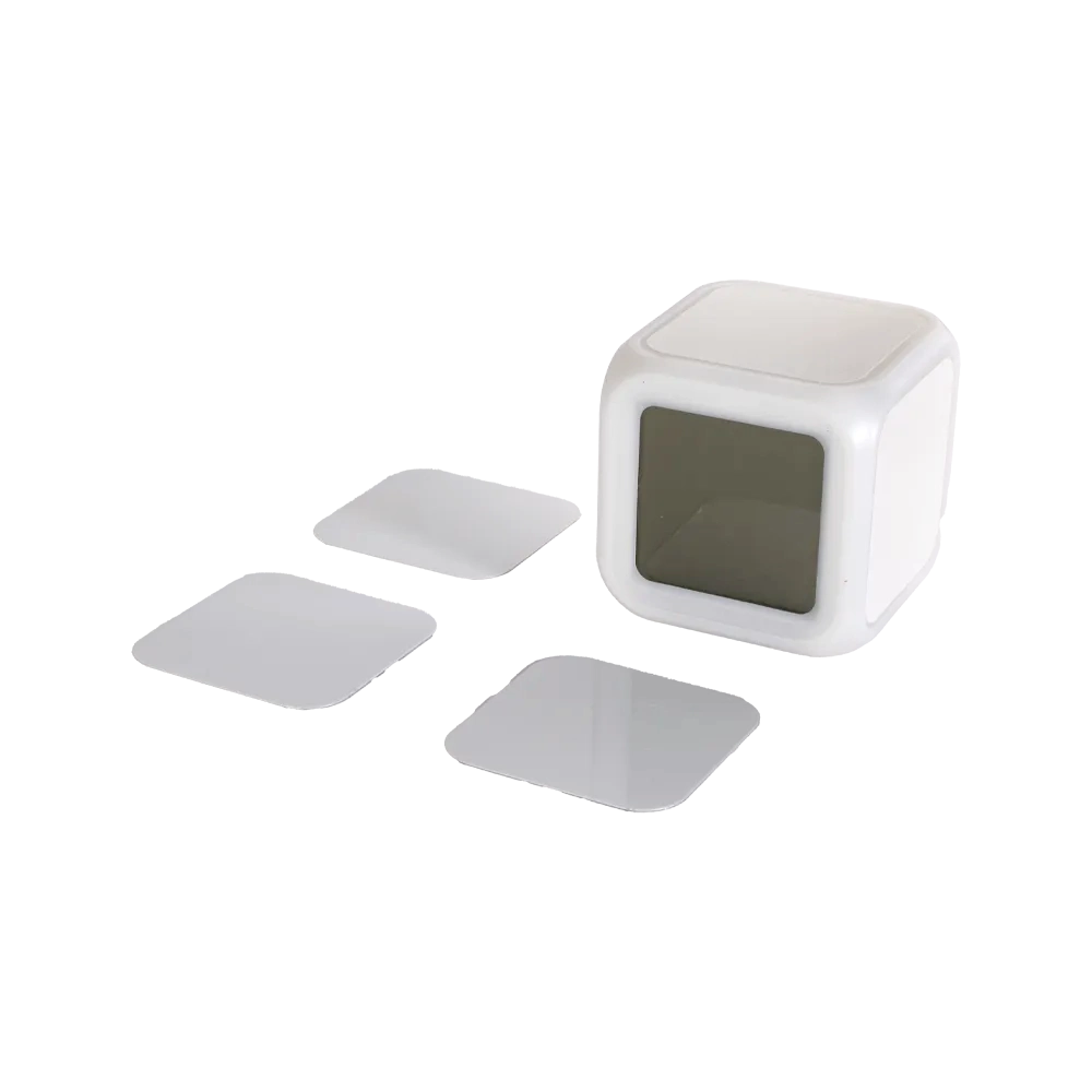 RELOJ LED PARA SUBLIMAR 7.5X7.5X7.5
