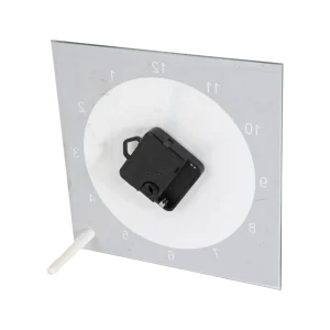 RELOJ CUADRADO CON ESPEJO BL14 20X20CM