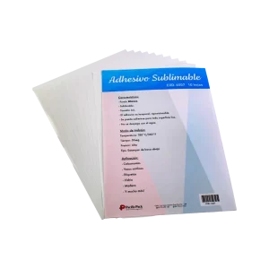 PAPEL ADH. BLANCO SUBLIMABLE 10XA4