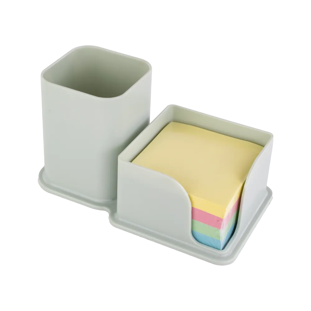 PORTA LAPIZ + PORTA BLOCK VERDE PASTEL