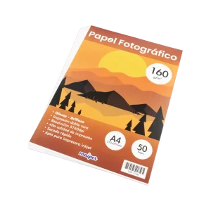 PAPEL FOTOGRAFICO A4 160G 50HOJAS