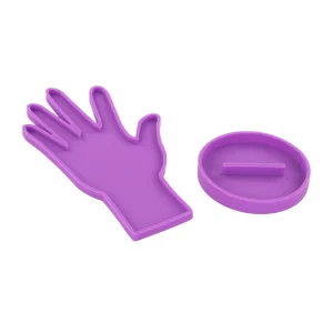 MOLDE MANO EXHIBIDOR DE ANILLOS ARENADO 14X8.8