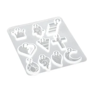 MOLDE DIJES 10 CAVIDADES CORONA 7*8CM