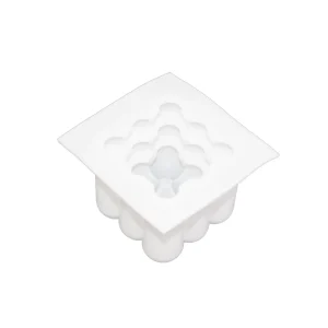 MOLDE VELA CUBO BURBUJA 6*6*6CM