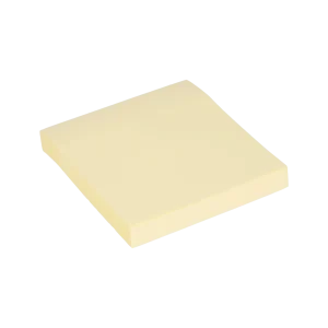 BLOCK AUTO ADH AMARILLO 76*76MM 100HOJAS