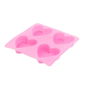 MOLDE JABON CORAZON 4CAV