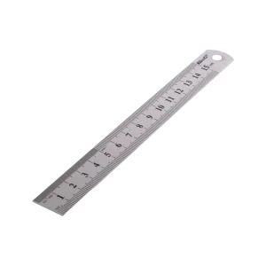REGLA DE METAL 15CM