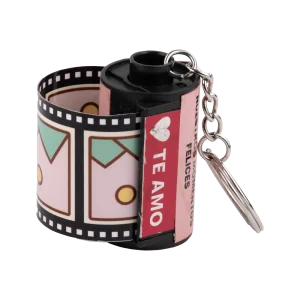 LLAVERO ROLLO DE PELICULA CAMERA ANALOGA