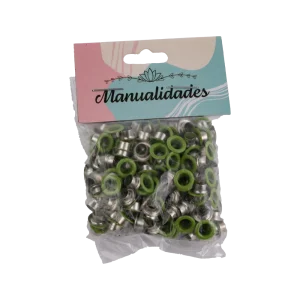 OJALES VERDE LIMON +-200PCS