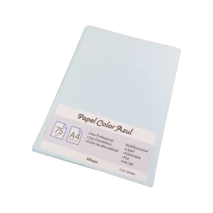 PAPEL AZUL A4 50HOJAS