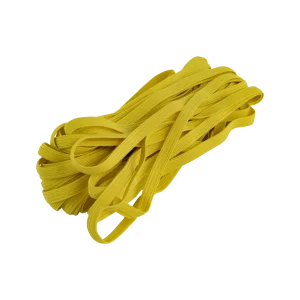 ELASTICO PLANO 10MTX6MM AMARILLO