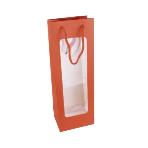 BOLSA PARA VINO CON VISOR 12.5*36*8.5CM