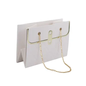 BOLSA TIPO CARTERA 15.2*10.3*10.5 BLANCO