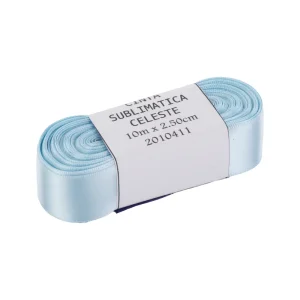 CINTA SUBLIMA CELESTE 2.5CM X 10M