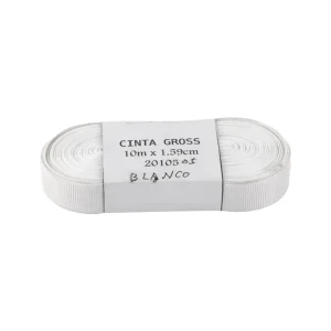 CINTA GROSS BLANCO 1.59CMX10CM