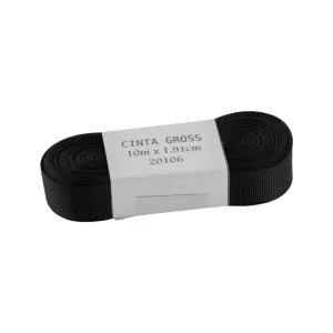 CINTA GROSS NEGRO 1.91CM X 10M
