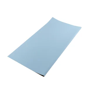 PAPEL COREANO CELESTE/DORADO 58*58CM 20HOJAS