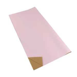 PAPEL COREANO ROSA/DORADO 58*58CM 20HOJAS