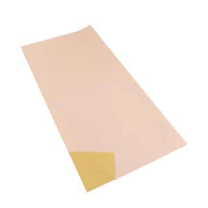 PAPEL COREANO DURAZNO/DORADO 58*58CM 20HOJAS