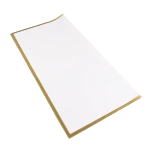 PAPEL COREANO BLANCO C/ BOR.DOR 58*58 20HO