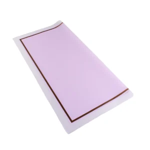 PAPEL COREANO FRAN TRANSP BORD DOR LILA 58*58 20