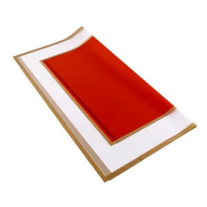 PAPEL COREANO 2 DOR+TRANSP ROJO 58*58 20HOJAS