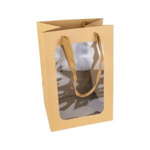 BOLSA PARA VINO CON VISOR 12.5*36*8.5CM