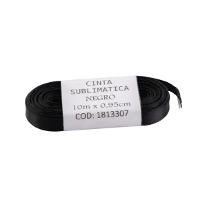 CINTA BEBE SUBLIM NEGRO 0.95CM X 10M