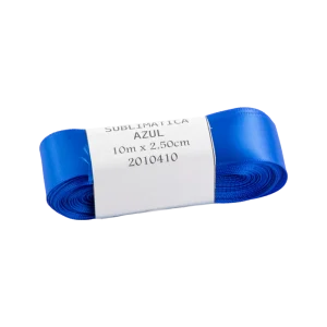 CINTA SUBLIMA AZUL 2.5CM X 10M