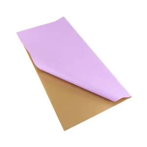 PAPEL COREANO LILA/DORADO 58*58CM 20HOJAS