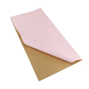 PAPEL COREANO ROSA/DORADO 58*58CM 20HOJAS