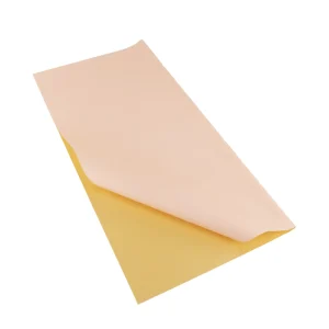 PAPEL COREANO DURAZNO/DORADO 58*58CM 20HOJAS