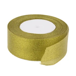 CINTA RASO METALICA 2.5CM 25YARD