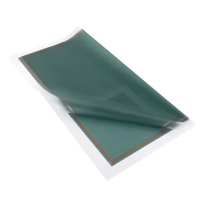 PAPEL COREANO FRAN TRANSP BORD DOR VERDE 58*58 20