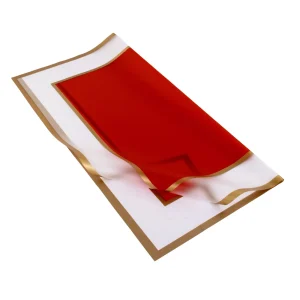 PAPEL COREANO 2 DOR+TRANSP ROJO 58*58 20HOJAS