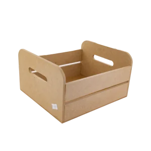 MDF CANASTA DE MADERA 22.7X12.5X20CM